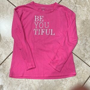 Charlotte by Cato Fashions Tween girls pink Be YOU Tiful Tee size L 14/16
